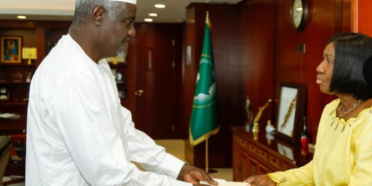Liberia’s Ambassador designate to Ethiopia, Louise Sharene M. Bailey Presents letters of credence to the President of Ethiopia, Sahle-Work Zwede