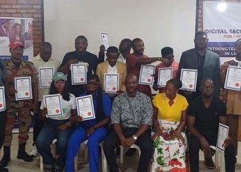 Over 15 Security Officers Benefit From A Three Day Digital Security Awareness Training Organized By Monrovia Business School