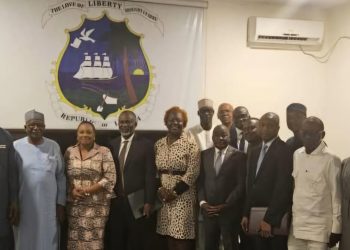 To Resolve Hullabaloo At The House, Of Representatives; Former President George Weah Held Crisis Talks With ECOWAS Delegation