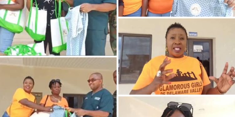 Glamorous Girls Donates To 14 Military Hospital, Puts Smiles On The Faces Of Patients At The Maternity Wall