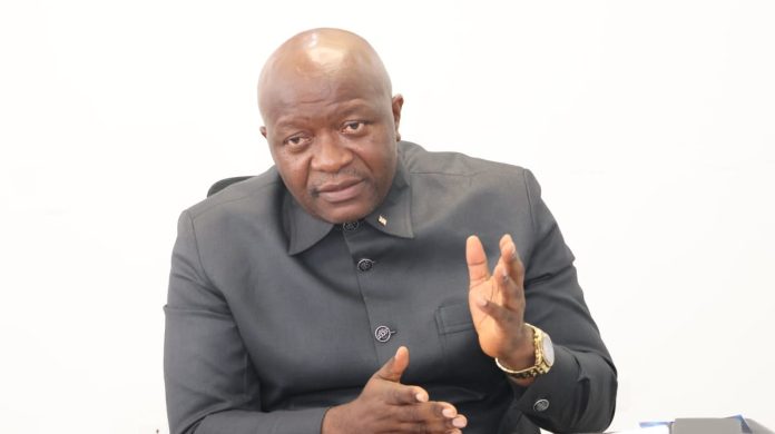 Finance and Development Planning Minister Hon. Augustine Kpehe Ngafuan II